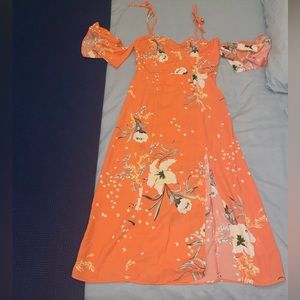 Urban Outfitters Floral Midi Dress